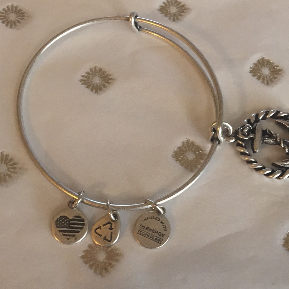 Alex and Ani Silver Bracelet - Picture 2 of 2